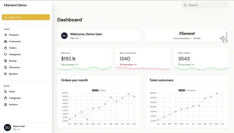 Pemanfaatan Laravel Filament Untuk Membangun Aplikasi Sistem Informasi Akuntansi